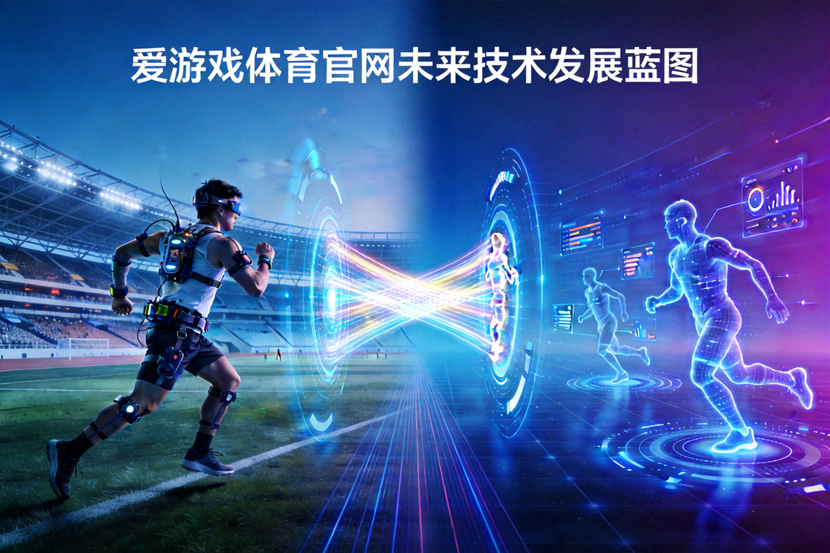 爱游戏体育官网未来技术发展蓝图概念图 - 虚拟与现实体育融合