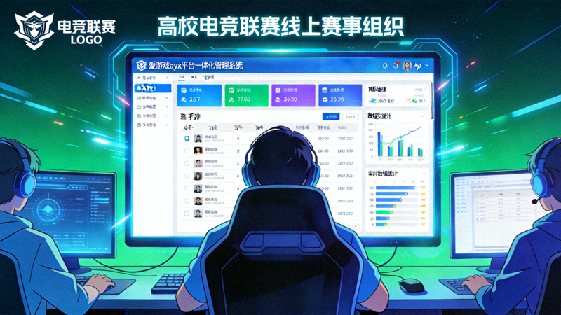 高校电竞联赛使用爱游戏ayx平台一体化管理系统进行线上赛事组织